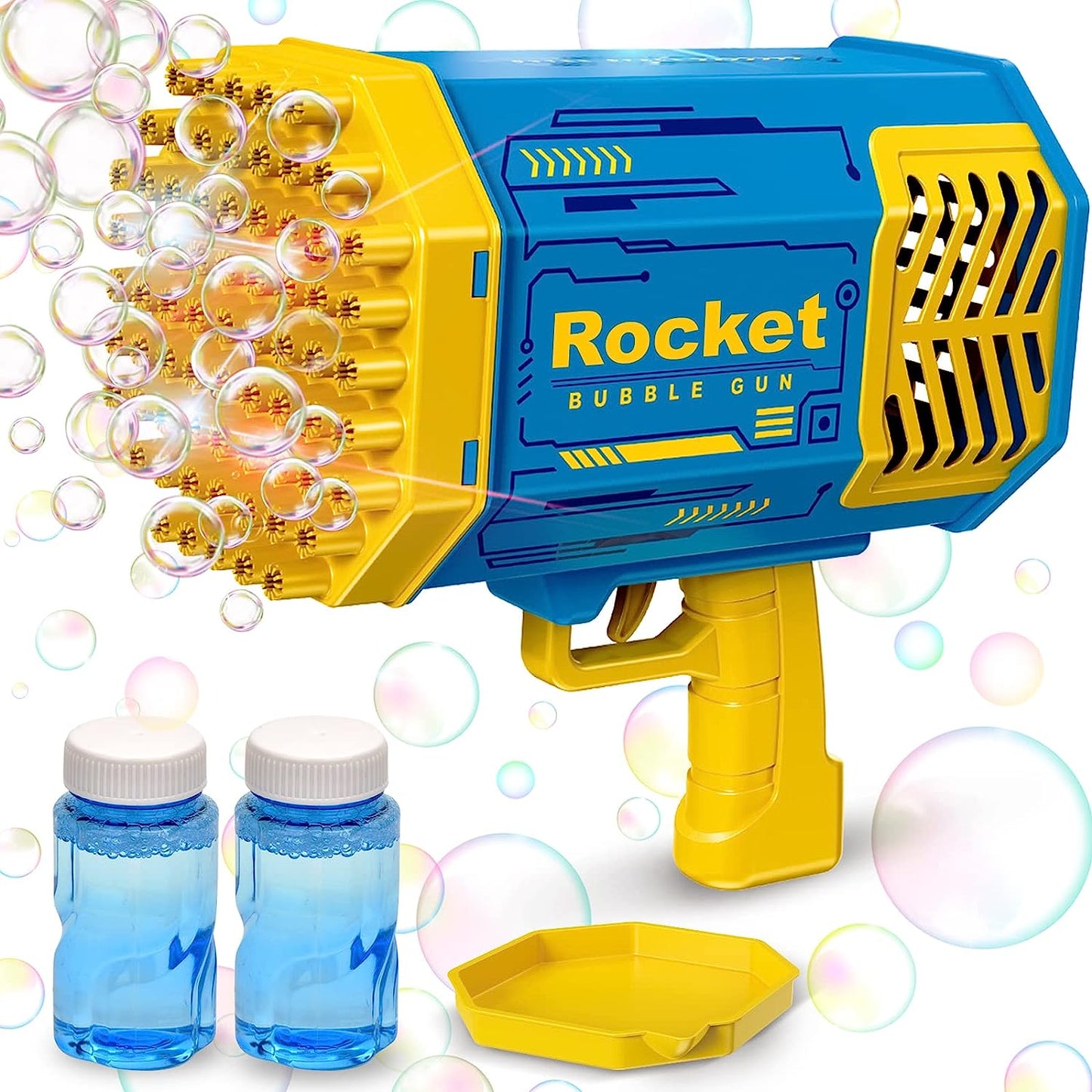 Bazooka Rocket Bubble Gun Machin 69 Holes