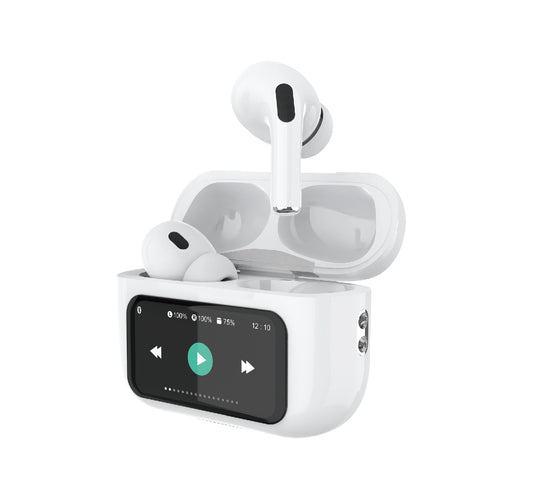 Elevate Audio Experience With W63 Touch Screen Led Digital Display Airbuds