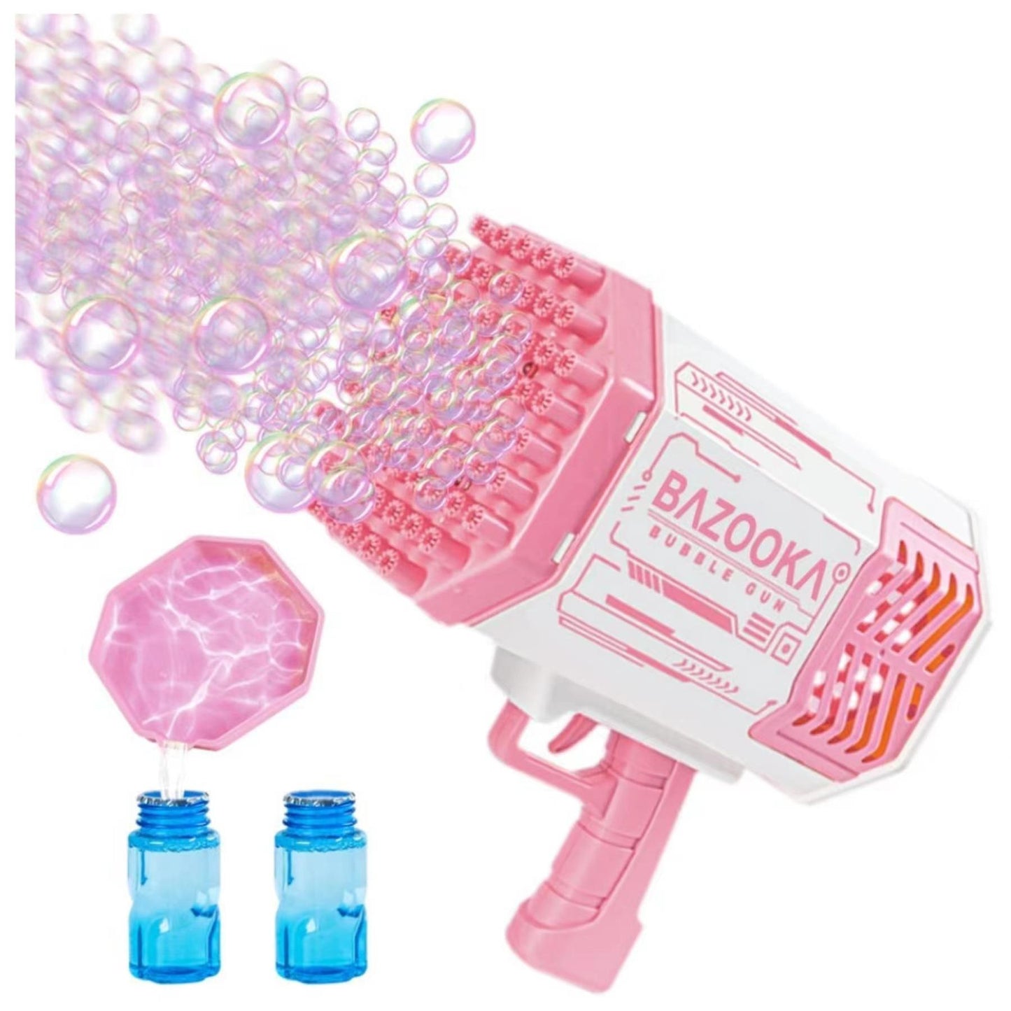 Bazooka Rocket Bubble Gun Machin 69 Holes