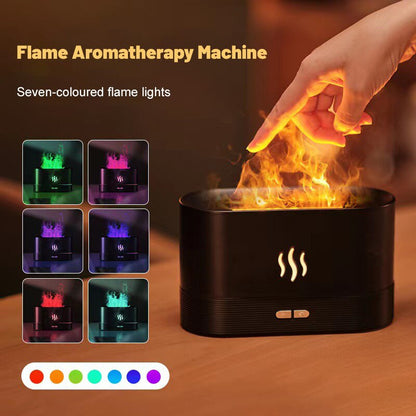 LED Flame Ultrasonic Air Humidifier